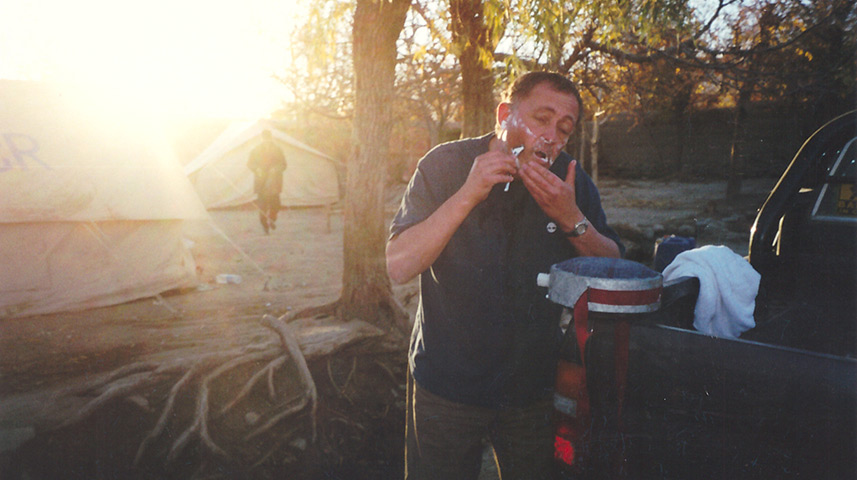 Brent Sadler, dawn in Tora Bora, Afghanistan