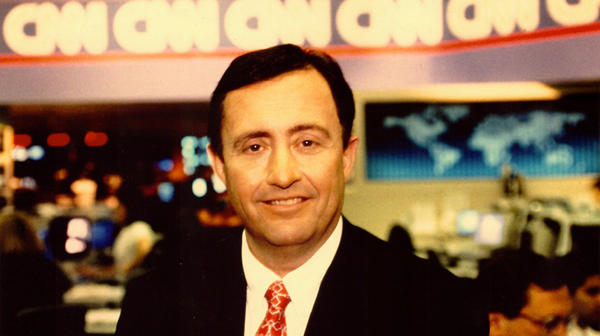 Brent Sadler, CNN Atlanta set