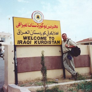 Crossing into Northern Iraq, 2003