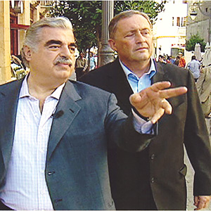 Brent Sadler’s last interview with five-times Lebanese Prime Minister Rafik Hariri before he was assassinated in a suicide bombing in Beirut in 2005