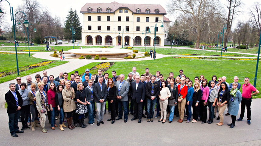 N1 journalists assemble in Sarajevo for a training seminar held by the Thomson Foundation in March 2013