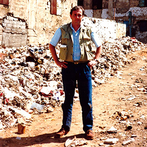 Exclusive award-winning Sadler report from inside a Palestinian refugee camp in Beirut under siege in 1987